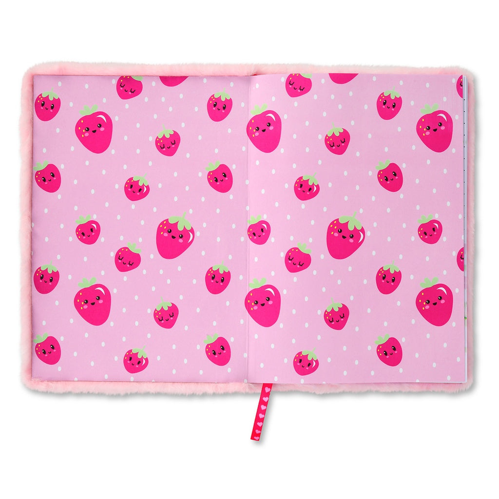Strawberry Fuzzy Journal