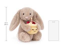 Bashful Beige Bunny "Birthday"