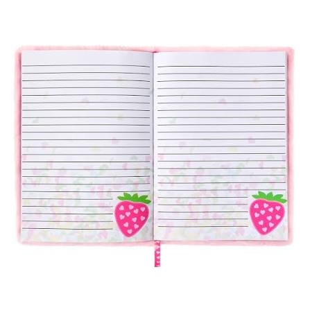 Strawberry Fuzzy Journal